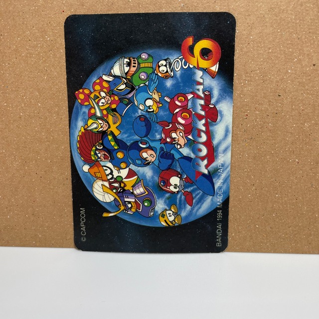 CAPCOM(カプコン)のロックマン　カードダス　キラカード　4枚セット エンタメ/ホビーのアニメグッズ(カード)の商品写真