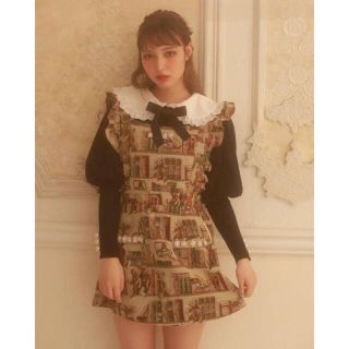 スワンキス(Swankiss)の新品タグ付き　Swankiss TS goblin ribbon O/P (ミニワンピース)