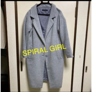 SPIRAL GIRL - スパイラルガール チェスターコート ロングコート