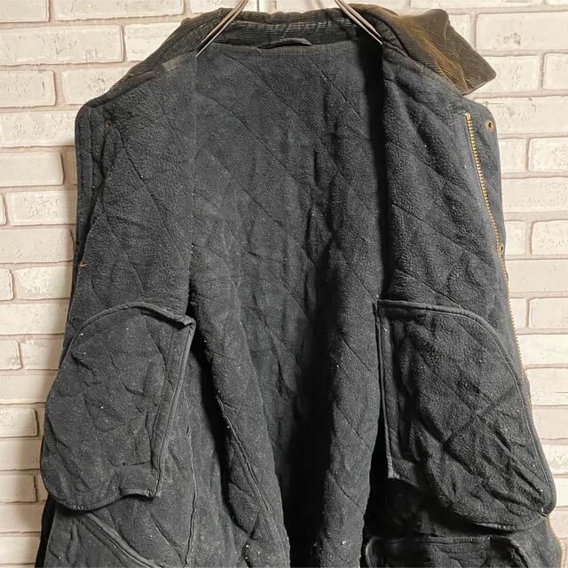 Barbour(バーブァー)の90s 古着 バブアー キルティングジャケット コーデュロイ トラッドスタイル メンズのジャケット/アウター(モッズコート)の商品写真