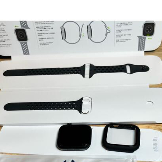 Apple Watch(アップルウォッチ)の（▲期間値下）Apple Watch series6 44mm NIKEモデル スマホ/家電/カメラのスマホ/家電/カメラ その他(その他)の商品写真