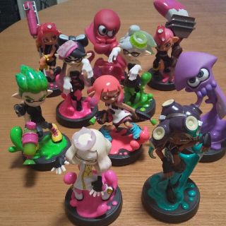 ニンテンドウ(任天堂)のスプラトゥーン amiibo アミーボ 10体セット(ゲームキャラクター)