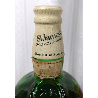未開栓 ST.JAMES'S ST セントジェームス スコッチ ウイスキー！