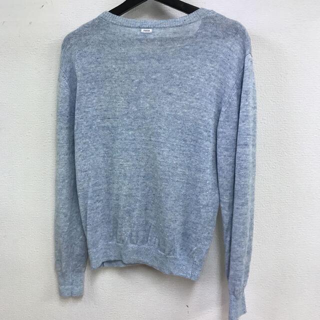 PAPAS linen sweater クリーニング済　bm