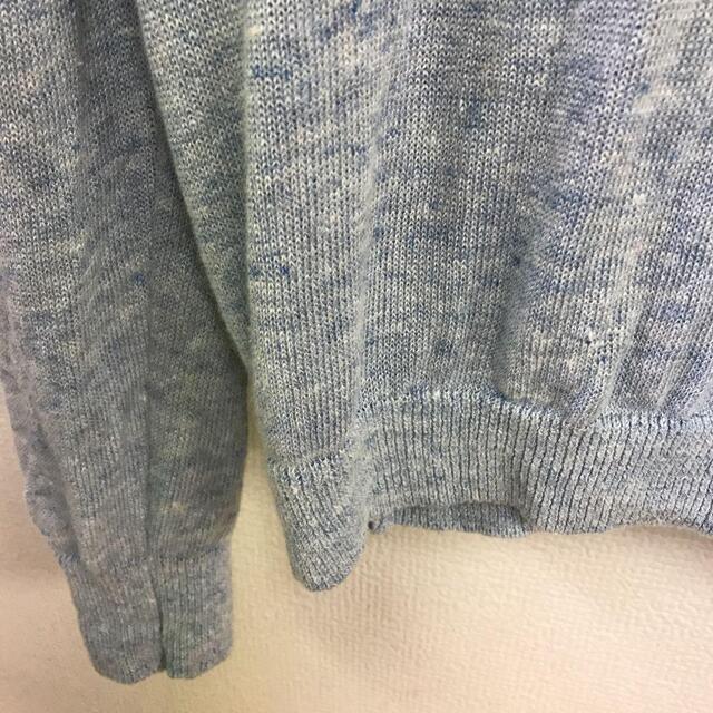 PAPAS linen sweater クリーニング済　bm
