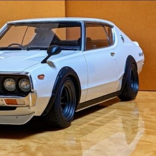 絶版！希少*✰*イグニッション スカイラインGTRケンメリ1/12未展示品(ミニカー)