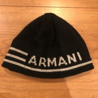 アルマーニジーンズ(ARMANI JEANS)のアルマーニジーンズ　キッズ　ニット帽子(帽子)