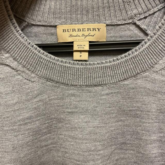 BURBERRY(バーバリー)のバーバリーグレーニットS レディースのトップス(ニット/セーター)の商品写真