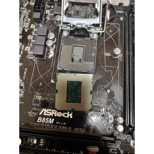 i7 4770 ASRock B85M cpu マザーボードセット