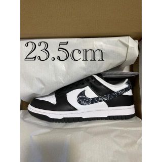 ナイキ(NIKE)のナイキ ダンクロー ペイズリー パック ブラック 23.5cm(スニーカー)