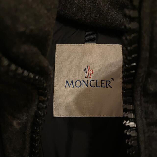 MONCLER(モンクレール)のレア！モンクレール　ウールダウンコート レディースのジャケット/アウター(ダウンコート)の商品写真