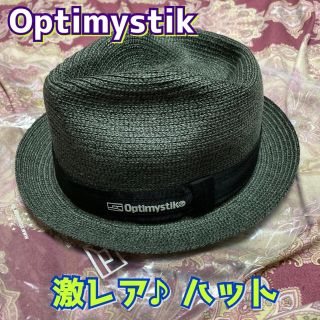 optimystik ハット　黒