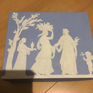 ウェッジウッド(WEDGWOOD)のウエッジウッド ハートクロック&ピクチャーフレーム(置時計)