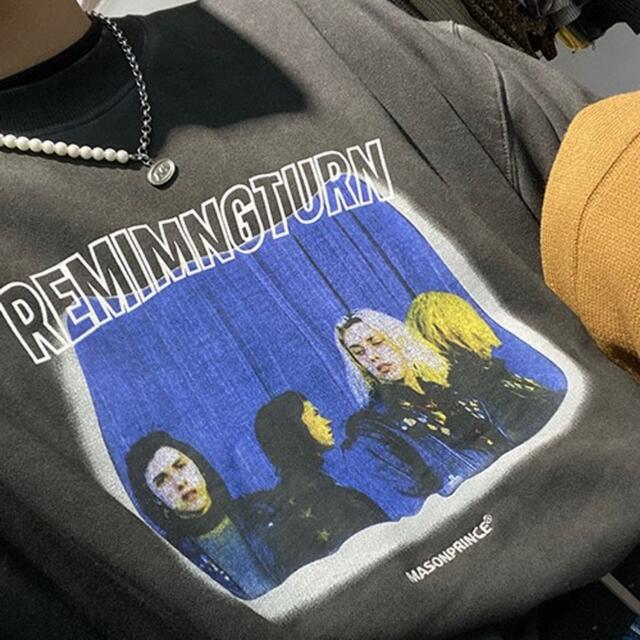 Balenciaga - M.P Studios ビッグシルエット ロックプリントオマージュ
