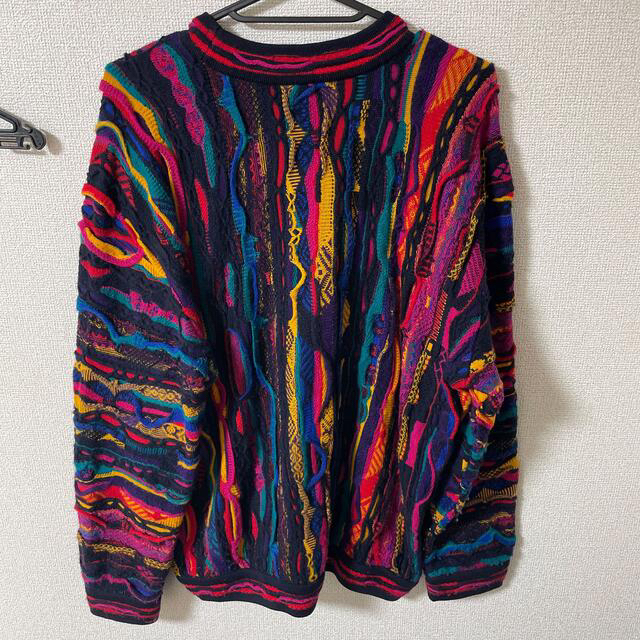 COOGI(クージー)の90's COOGI デッドストック 3Dニット メンズのトップス(ニット/セーター)の商品写真