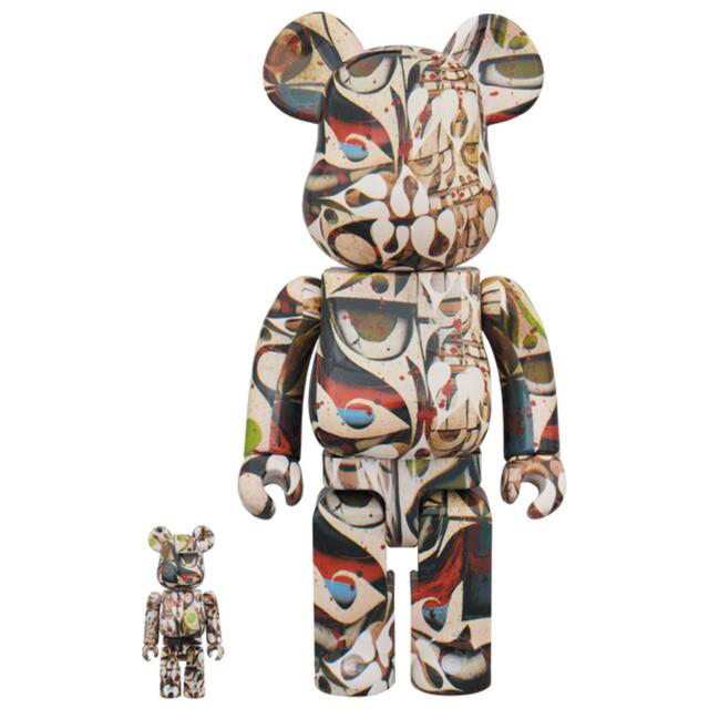 MEDICOM TOY(メディコムトイ)の【新品未開封】BE@RBRICK  PHIL FROST 100％ & 400％ エンタメ/ホビーのフィギュア(その他)の商品写真