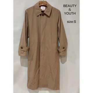 ビューティアンドユースユナイテッドアローズ(BEAUTY&YOUTH UNITED ARROWS)のビューティー＆ユース ユナイテッドアローズ ステンカラーコート ベージュ S(ステンカラーコート)