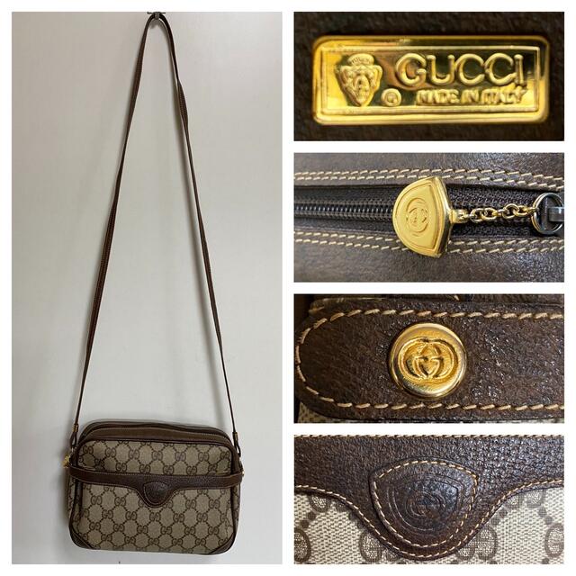 未使用　付属品あり　GUCCI オールド　グッチ ミニ　ショルダー　バッグ　綺麗