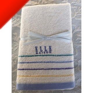 エル(ELLE)の新品未使用未開封 ELLE MAISON タオルギフト 昭和西川 フェイスタオル(タオル/バス用品)