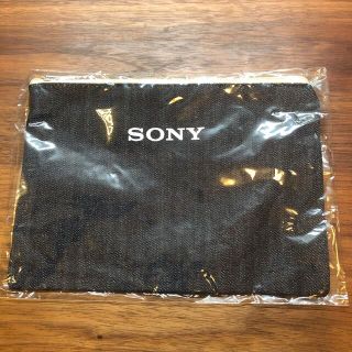 ソニー(SONY)のソニー　Sony デニム調　ポーチ(ケース/バッグ)