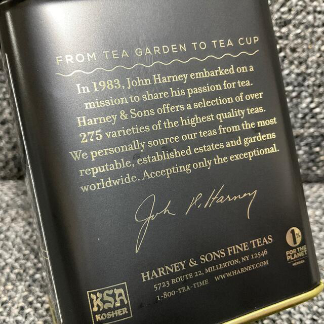 ※専用※HARNEY＆SONS★ホット シナモンスパイスなど2点★紅茶 食品/飲料/酒の飲料(茶)の商品写真