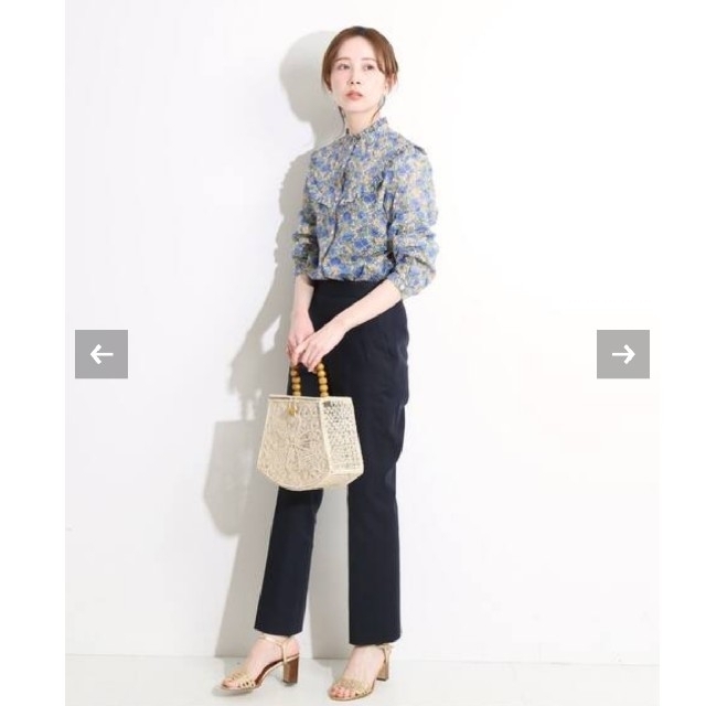 IENA - 【新品】IENA LA BOUCLE RATTI フラワーフリルブラウスの通販