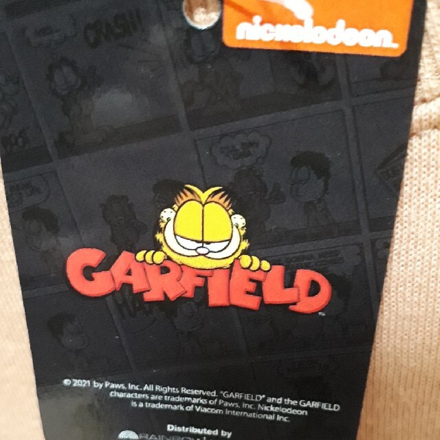 Avail(アベイル)の【新品未使用】ガーフィールド/Garfieldの裏起毛プリントスウェットLサイズ メンズのトップス(スウェット)の商品写真
