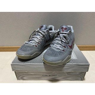 ナイキ(NIKE)のKobe 11 ACE コービー 11　バッシュ　バスケ　レア　グレー　エンジ(スニーカー)