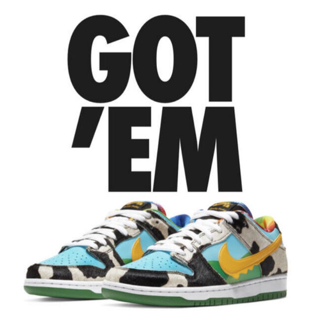 最終値下げ！新品！NIKE DUNK SB BEN&JERRY'S  DUNKY