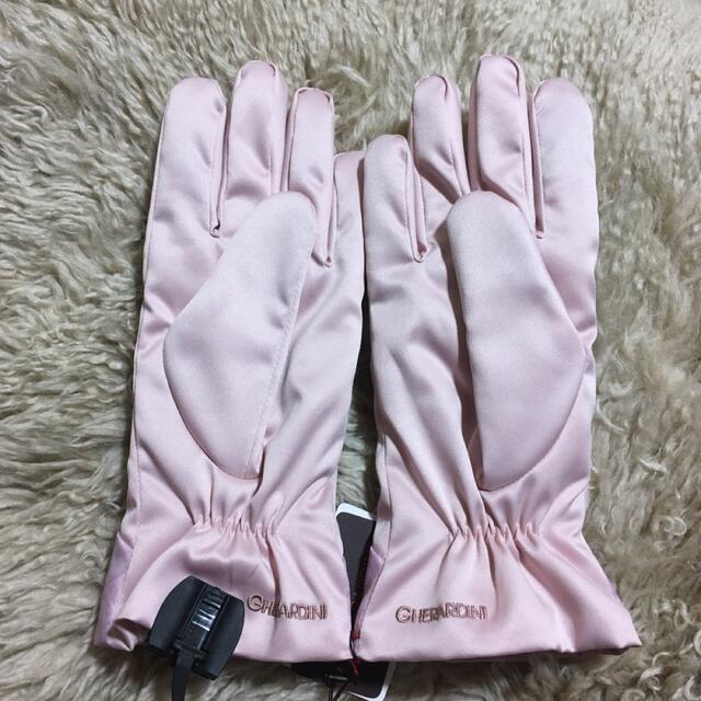 GHERARDINI(ゲラルディーニ)のGHERARDINI ゲラルディーニ ピンク 手袋 レディースのファッション小物(手袋)の商品写真