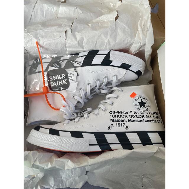 日本未発売 chuck taylor 70 off white 29.0cm