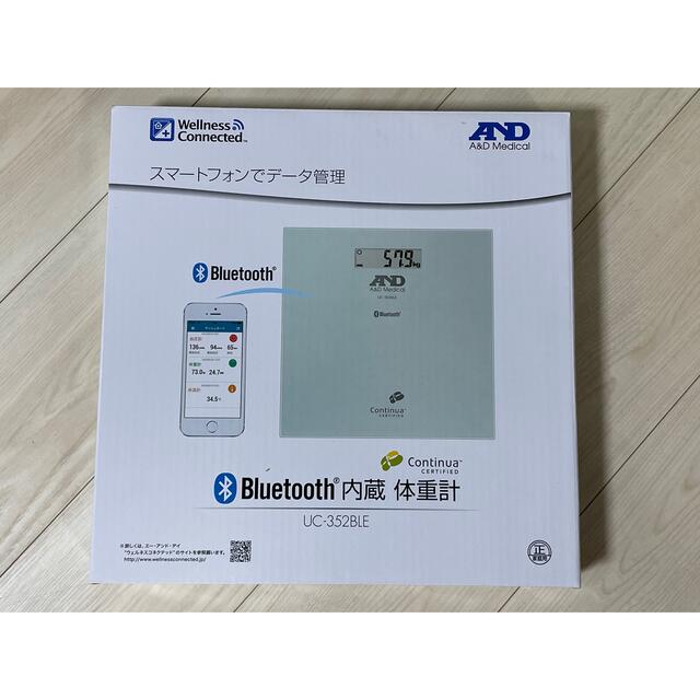 Bluetooth体重計「UC-352BLE」 スマホ/家電/カメラの生活家電(体重計)の商品写真