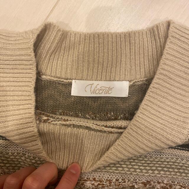 vicente ニット レディースのトップス(ニット/セーター)の商品写真