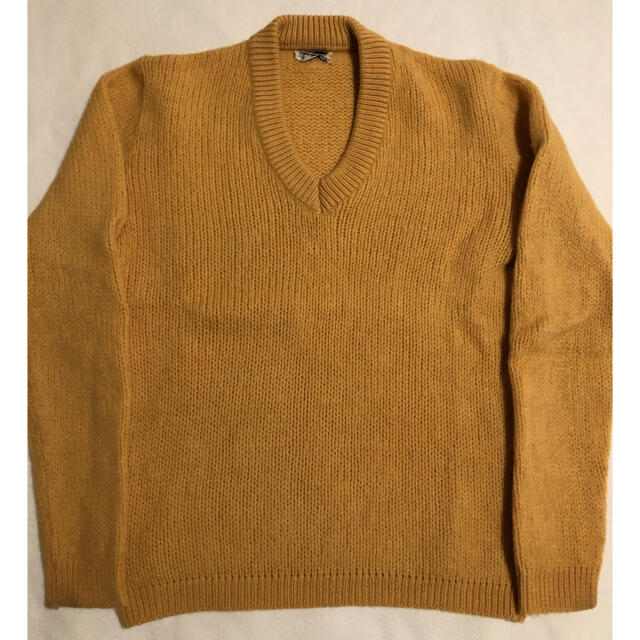 【新品本物】 60s garland Vネック  ウールニットセーター RUGGLESPUN ニット+セーター