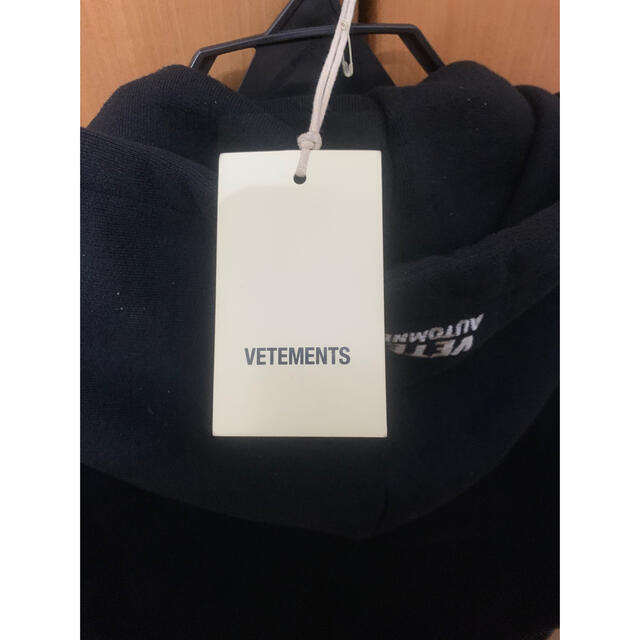 未使用品VETEMENTS ヴェトモン スカルパーカー