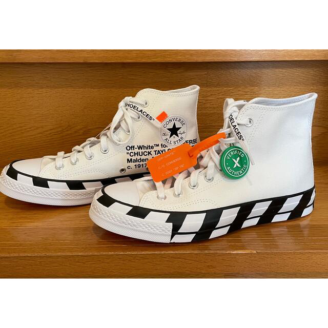 新品 未使用 29.5cm converse  off white コンバース