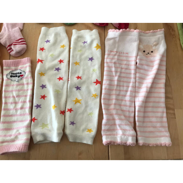 COMME CA ISM(コムサイズム)のベビー♡レッグウォーマ と靴下 キッズ/ベビー/マタニティのこども用ファッション小物(レッグウォーマー)の商品写真