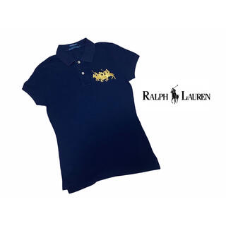 ラルフローレン(Ralph Lauren)のラルフローレン　ポロシャツ　金刺繍(ポロシャツ)