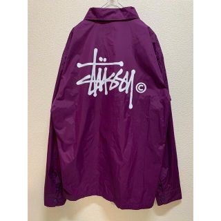 ステューシー(STUSSY)の【かつ様専用】 ステューシー コーチジャケット スタジャン バックプリント希少(ナイロンジャケット)