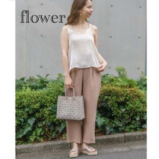 フラワー(flower)の【匿名配送】flower ウォータリーキャミ(キャミソール)