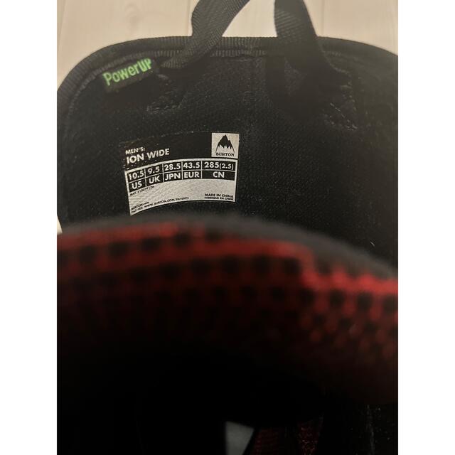 Burton ION 半シーズン使用 28.5