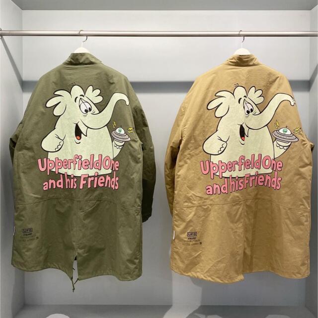 upper field one UFO ATW2 COAT OLIVE Lの通販 by Mugi's shop upper field one UFO ATW2 COAT OLIVE Lの通販 by Mugi's shop