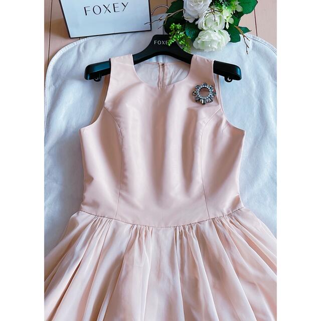 FOXEY 最高級シルク100%ドレス40 新品同様 Rene