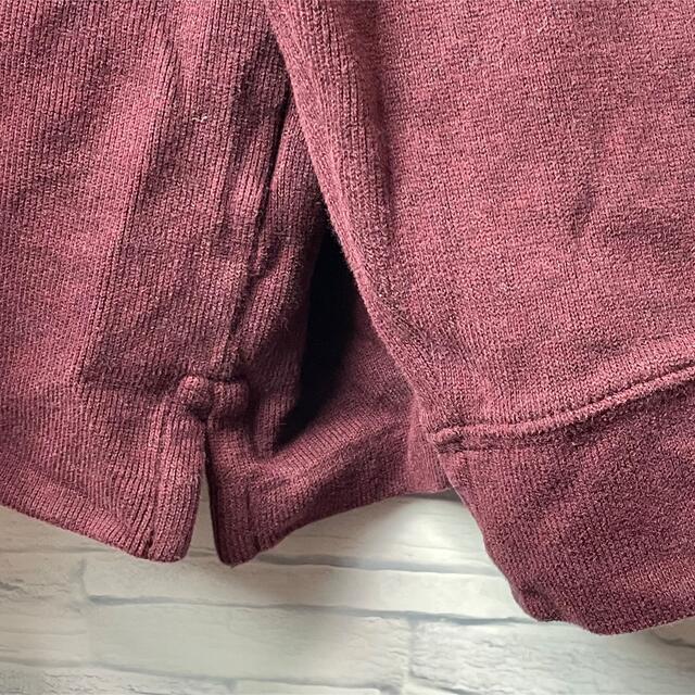 【レアサイズ】ラルフローレン ハーフジップトレーナー ワインレッド 2XL