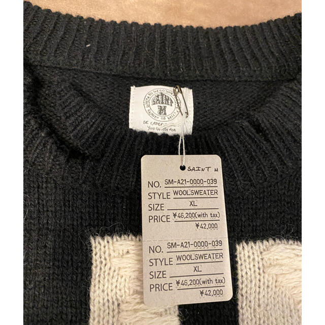 予約早割 新品 XL 正規品 セントマイケル SIN ニット ニット/セーター