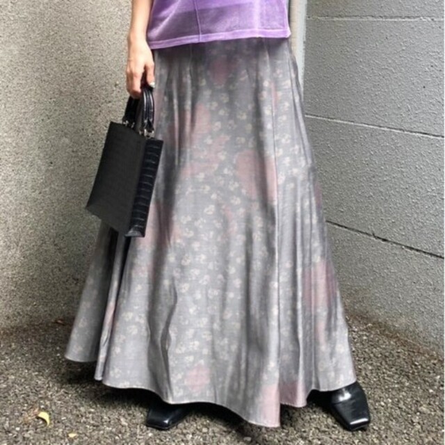 新品未使用タグ付《AMERI》CHIARA MODEST FLARE SKIRTスタイルミキサー