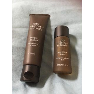 ジョンマスターオーガニック(John Masters Organics)のジョンマスター　クレンジング&化粧水　【ミニサイズ】(化粧水/ローション)