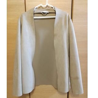 ザラ(ZARA)のZARA MEN メンズ カーディガン ベージュ(カーディガン)