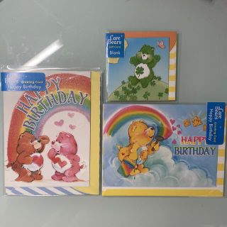 ケアベア(CareBears)のケアベア　ギフトカード　3点セット(カード/レター/ラッピング)