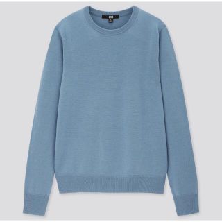 ユニクロ(UNIQLO)のユニクロ UNIQLO エクストラファインメリノクルーネックセーター（長袖）(ニット/セーター)